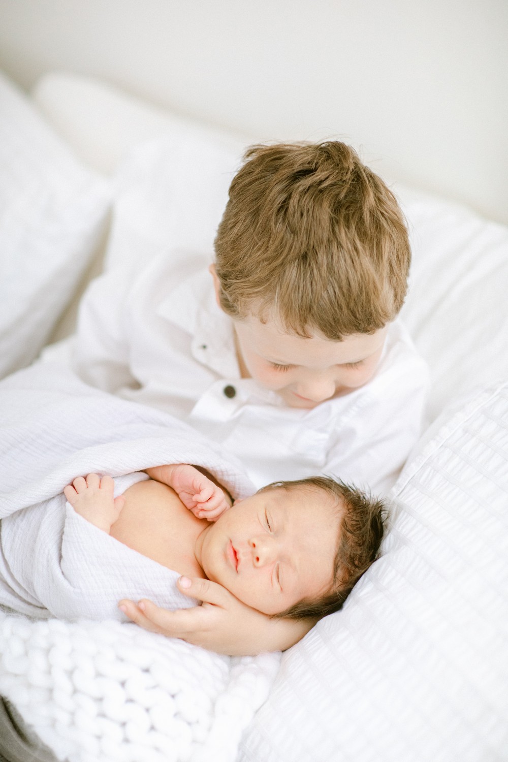 Sharing Cooper Ford's birth story with lots of newborn photoshoot ideas
