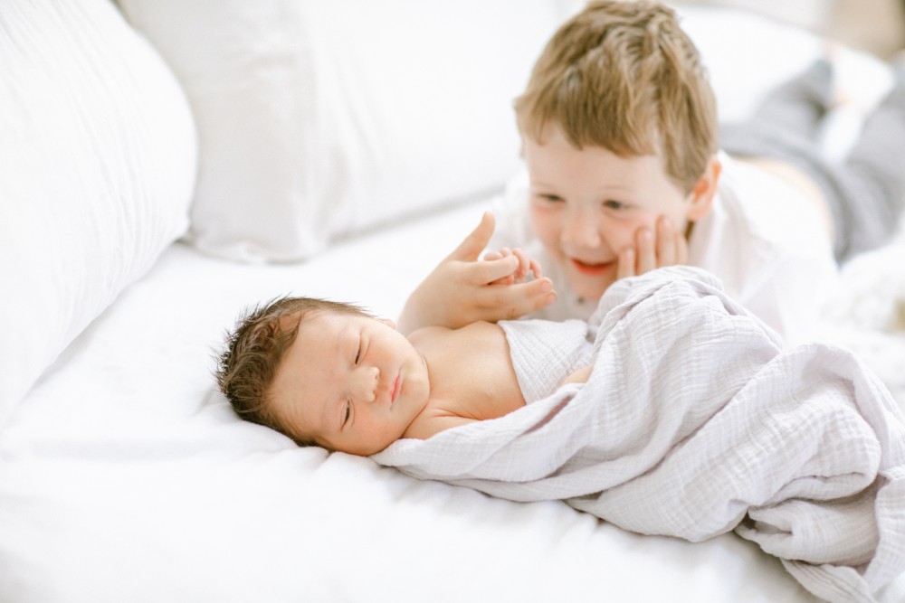 Sharing Cooper Ford's birth story with lots of newborn photoshoot ideas