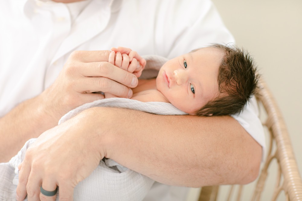 Sharing Cooper Ford's birth story with lots of newborn photoshoot ideas