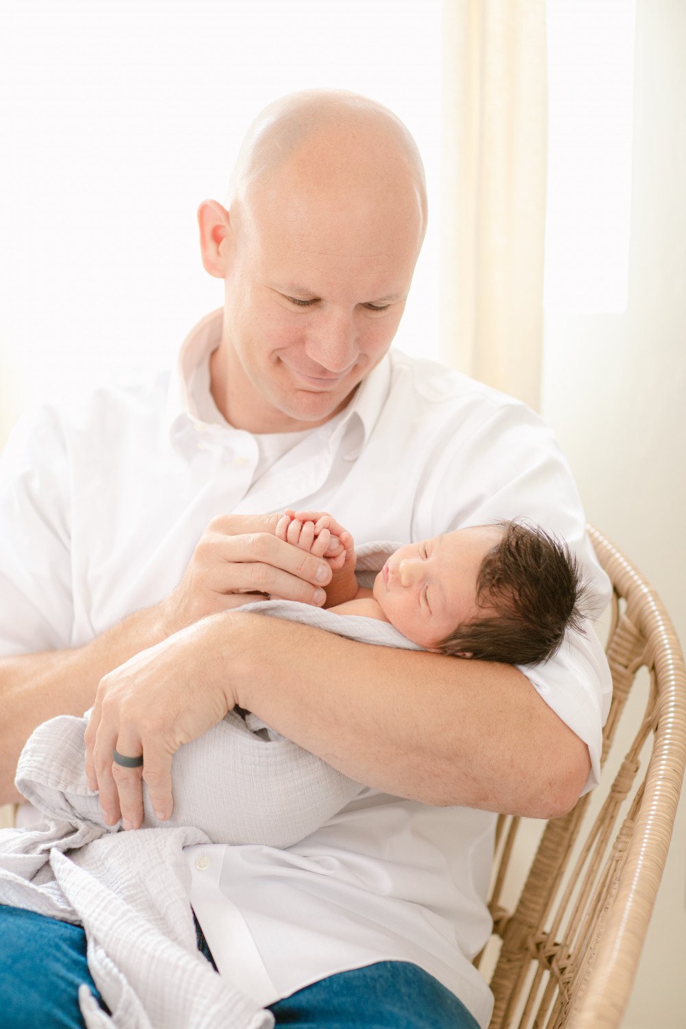 Sharing Cooper Ford's birth story with lots of newborn photoshoot ideas