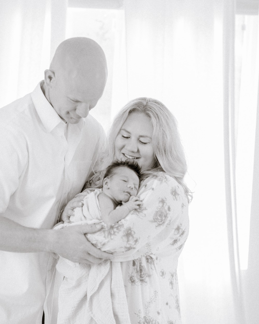 Sharing Cooper Ford's birth story with lots of newborn photoshoot ideas