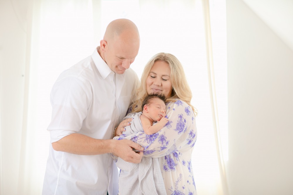Sharing Cooper Ford's birth story with lots of newborn photoshoot ideas