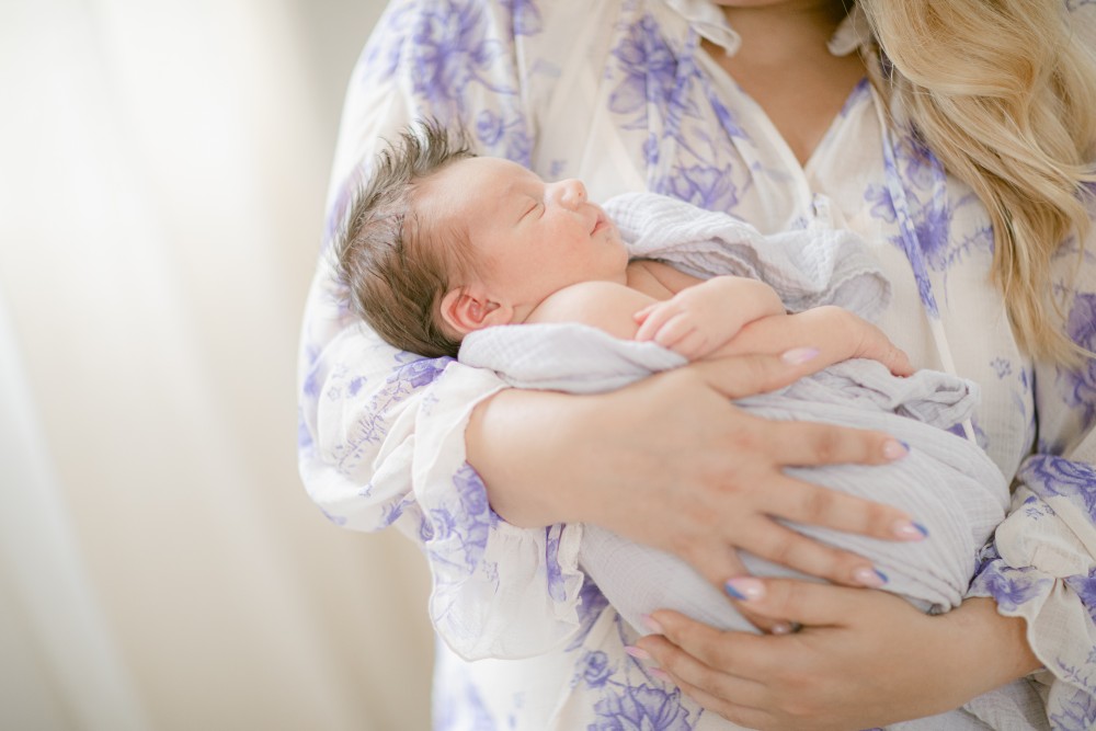 Sharing Cooper Ford's birth story with lots of newborn photoshoot ideas