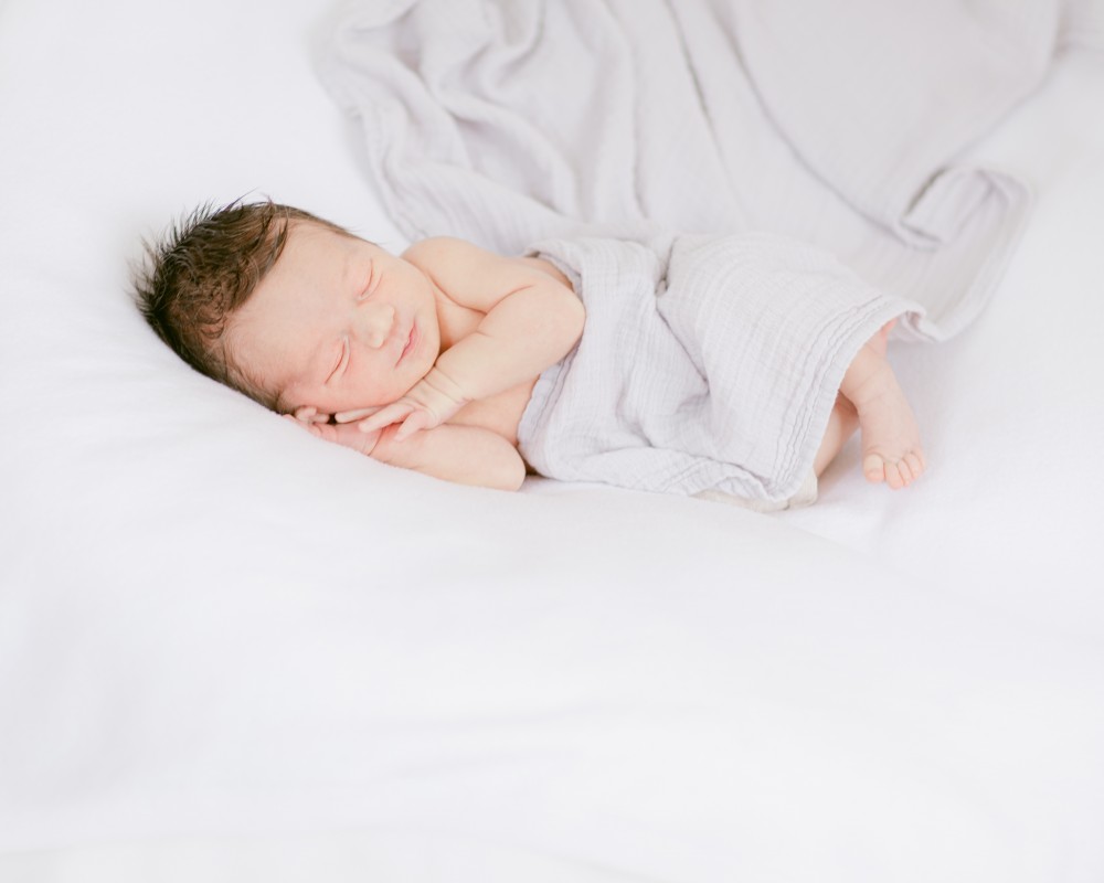Sharing Cooper Ford's birth story with lots of newborn photoshoot ideas