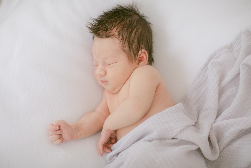 Sharing Cooper Ford's birth story with lots of newborn photoshoot ideas