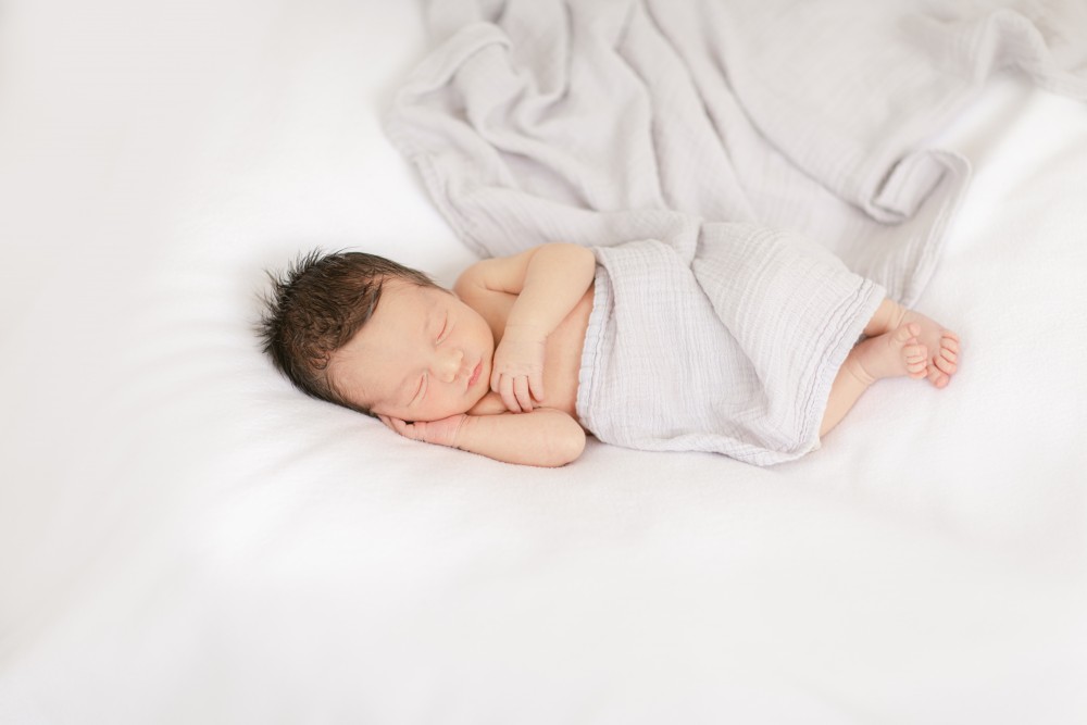 Sharing Cooper Ford's birth story with lots of newborn photoshoot ideas