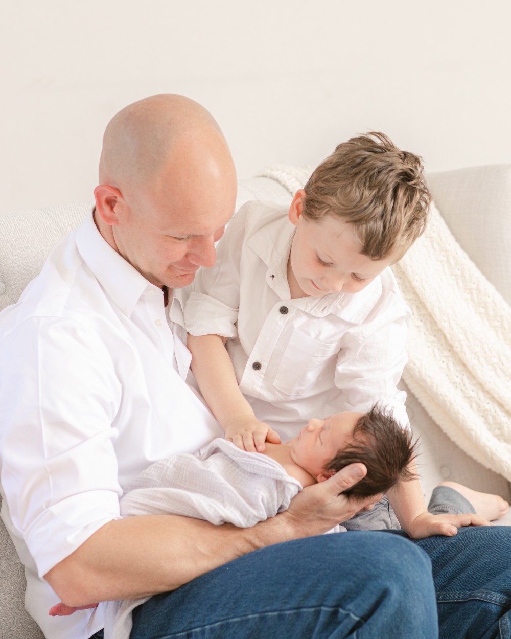 Sharing Cooper Ford's birth story with lots of newborn photoshoot ideas