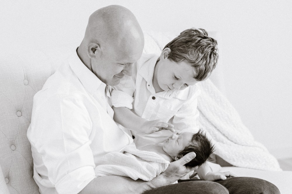 Sharing Cooper Ford's birth story with lots of newborn photoshoot ideas