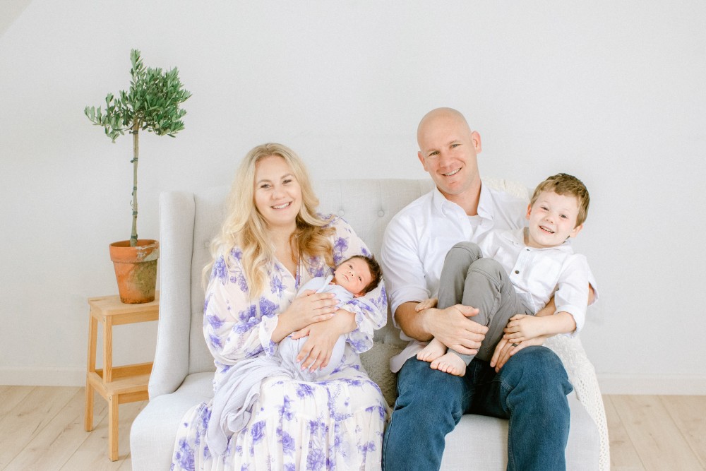 Sharing Cooper Ford's birth story with lots of newborn photoshoot ideas