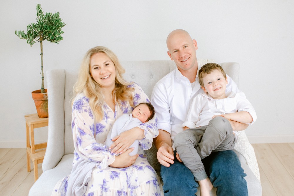Sharing Cooper Ford's birth story with lots of newborn photoshoot ideas