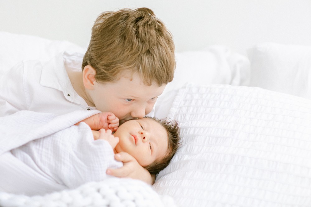 Sharing Cooper Ford's birth story with lots of newborn photoshoot ideas