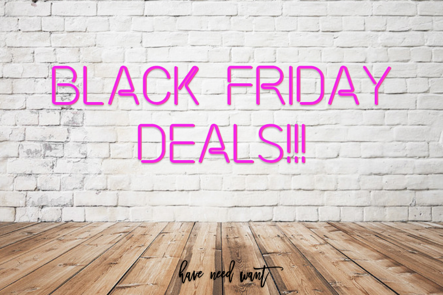 Best Black Friday deals to help you get all your holiday shopping done. #blackfriday #blackfridaydeals #holidayshopping #bestsales