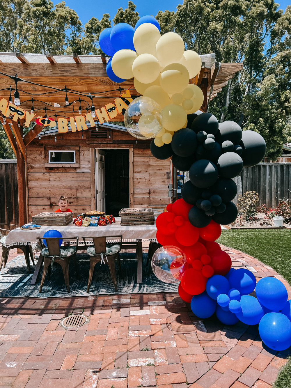 Incredibles 2 birthday party