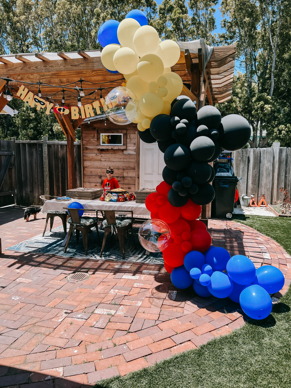 Incredibles 2 birthday party
