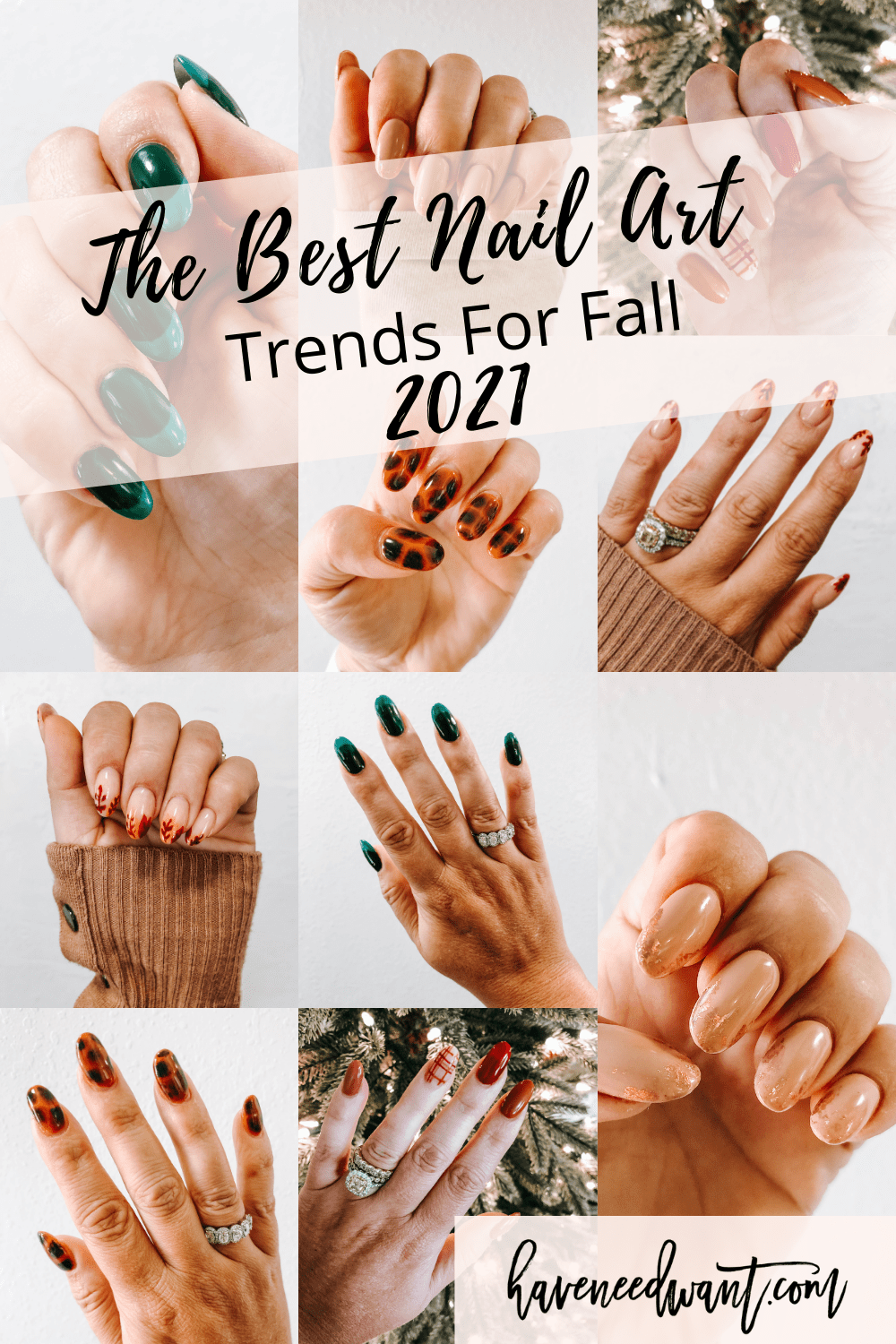 The best nail art trends for fall 2021