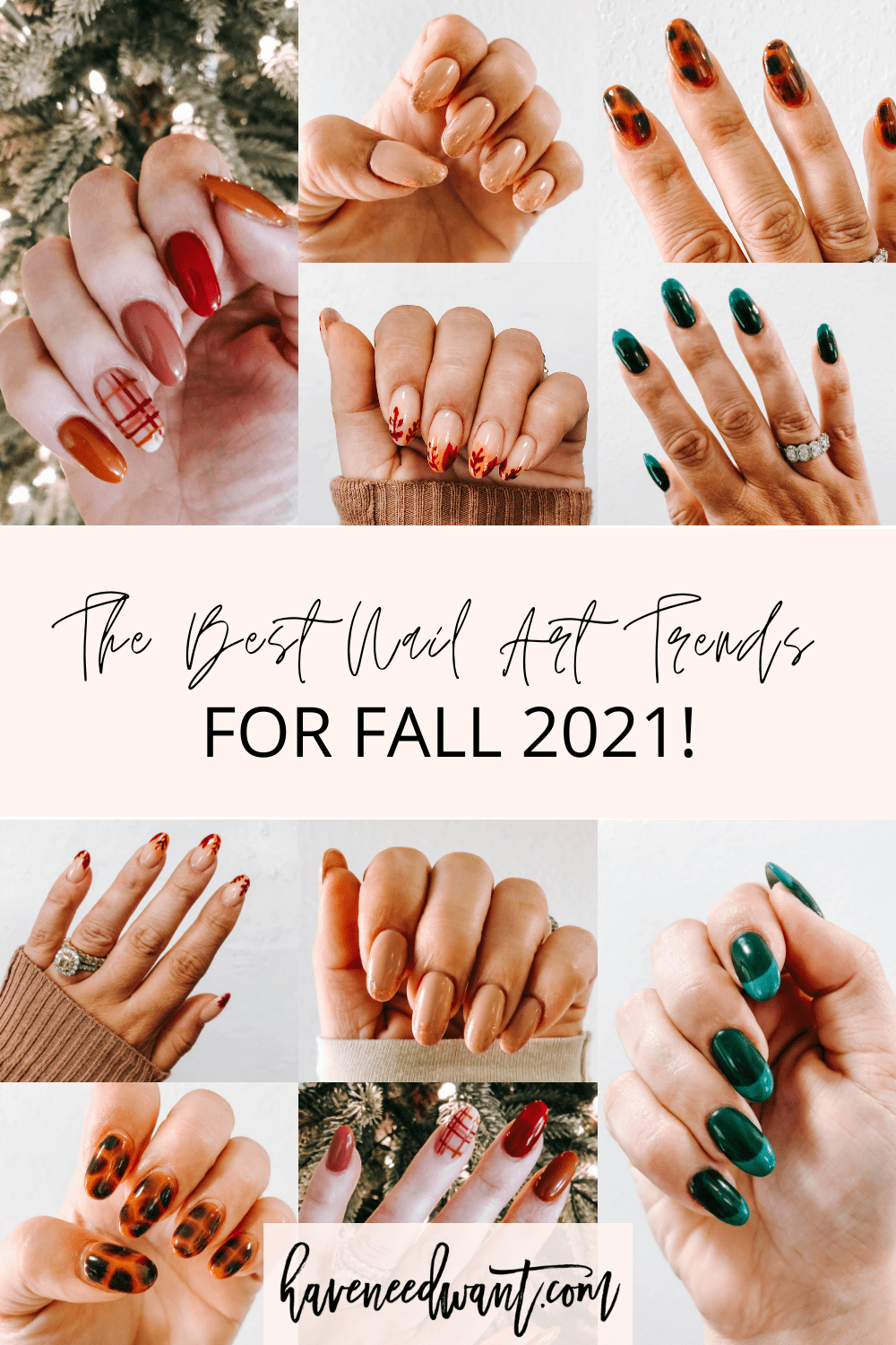 The best nail art trends for fall 2021