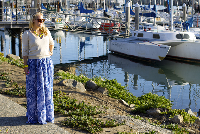 maxi dress three ways, style guide, banana republic, marimekko