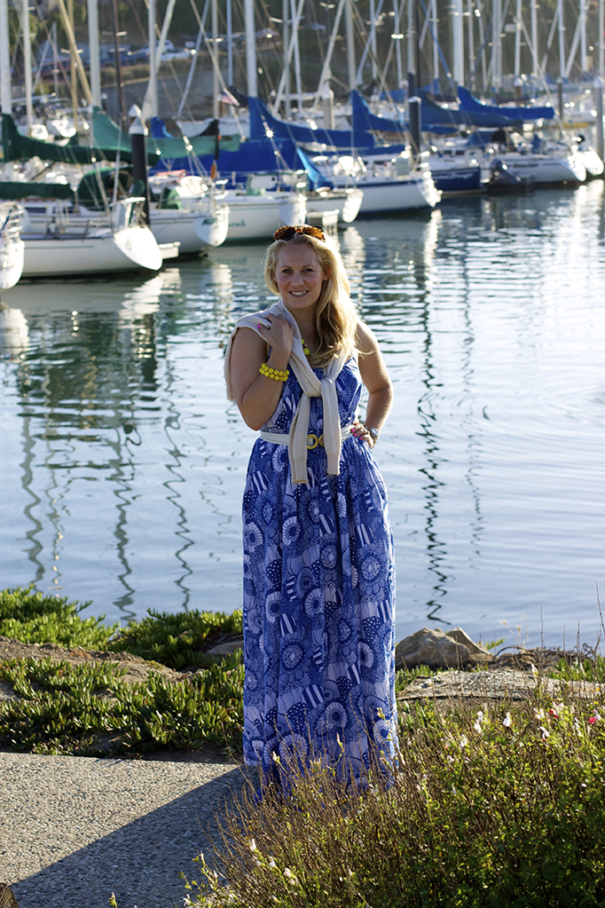 maxi dress three ways, style guide, banana republic, marimekko