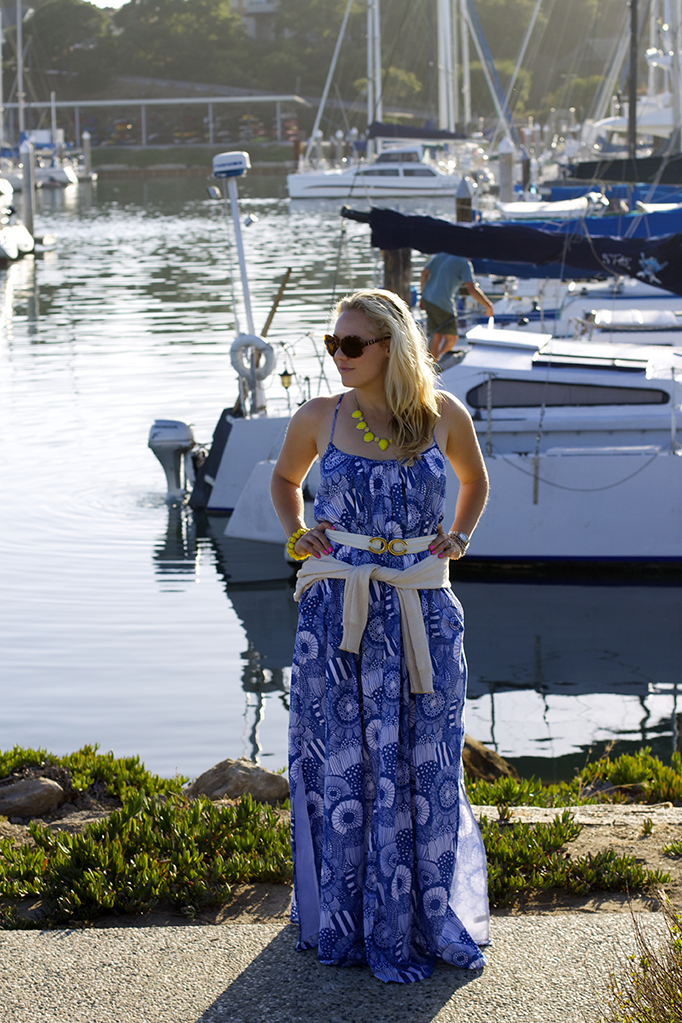 maxi dress three ways, style guide, banana republic, marimekko