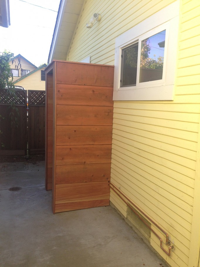 DIY Outdoor Shower What to consider when building an outdoor shower 4