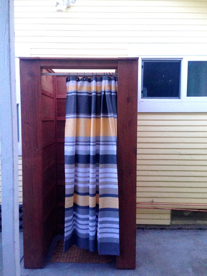 DIY Outdoor Shower What to consider when building an outdoor shower 8